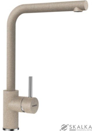 Кухонный смеситель Schock Napos Sabbia-58 песочный (53900058) На фото Кухонный смеситель Schock Napos Sabbia-58 песочный (53900058)