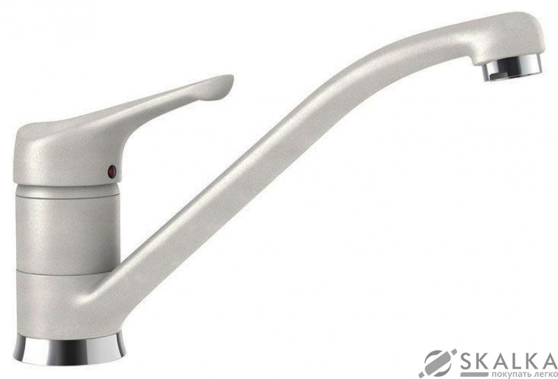 Кухонный смеситель Schock Neos Alumina-04 алюминий (54200004) На фото Кухонный смеситель Schock Neos Alumina-04 алюминий (54200004)