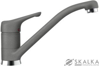 Кухонный смеситель Schock Neos Croma-49 серый (54200049) На фото Кухонный смеситель Schock Neos Croma-49 серый (54200049)
