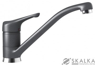 Кухонный смеситель Schock Neos Graphit-15 графит (54200015) На фото Кухонный смеситель Schock Neos Graphit-15 графит (54200015)