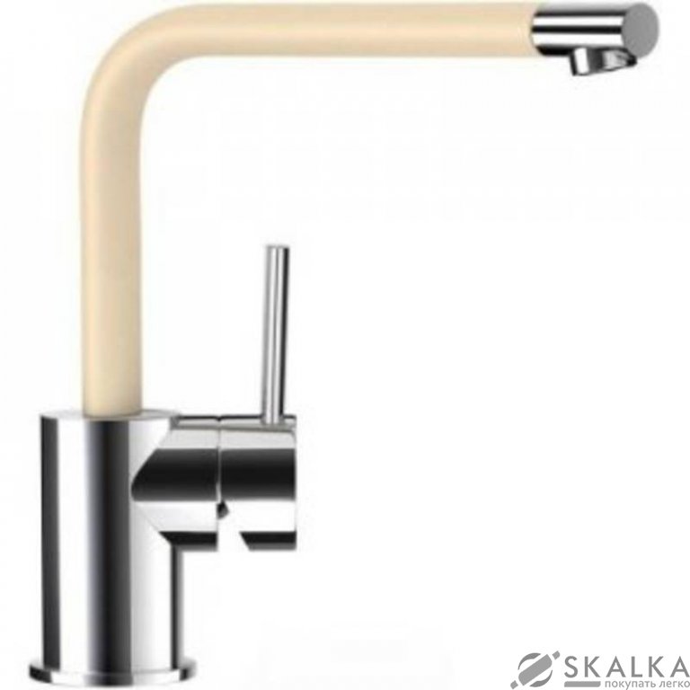 Смеситель для кухни Schock Nimbus Avorio-92 хром/бежевый (52300092) На фото Смеситель для кухни Schock Nimbus Avorio-92 хром/бежевый (52300092)