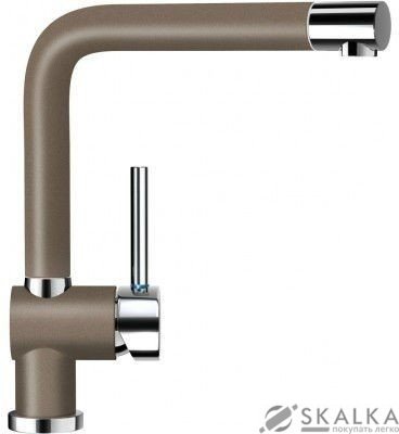 Смеситель для кухни Schock Piega Earth-82 бежевый (54700082) На фото Смеситель для кухни Schock Piega Earth-82 бежевый (54700082)