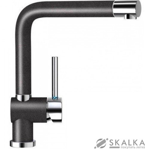 Смеситель для кухни Schock Piega Nero-13 черный (54700013) На фото Смеситель для кухни Schock Piega Nero-13 черный (54700013)