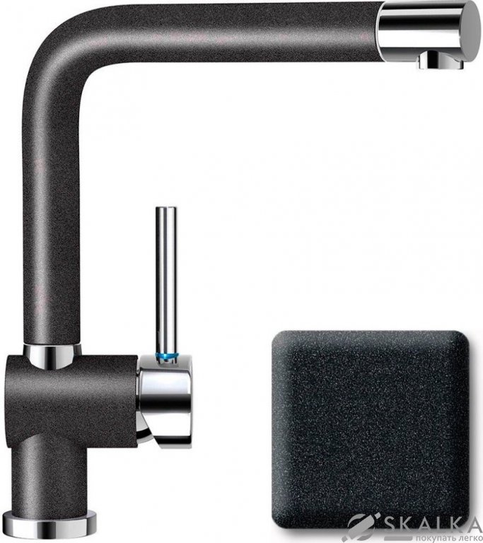 Смеситель для кухни Schock Piega Onyx-10 оникс (54700010) На фото Смеситель для кухни Schock Piega Onyx-10 оникс (54700010)