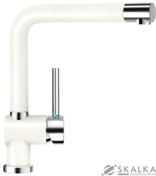 Смеситель для кухни Schock Piega Polaris-99 белый (54700099) На фото Смеситель для кухни Schock Piega Polaris-99 белый (54700099)