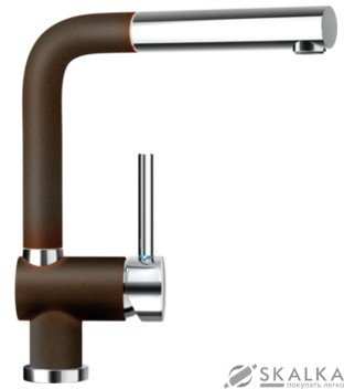 Смеситель для кухни Schock Piega Vintage-79 коричневый (54712079) На фото Смеситель для кухни Schock Piega Vintage-79 коричневый (54712079)