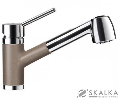 Смеситель для кухни Schock Pila Bronze-87 бронза (54112087) На фото Смеситель для кухни Schock Pila Bronze-87 бронза (54112087)