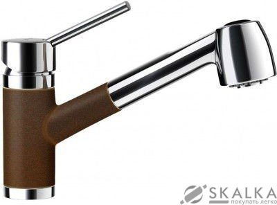 Смеситель для кухни Schock Pila Vintage-79 коричневый (54112079) На фото Смеситель для кухни Schock Pila Vintage-79 коричневый (54112079)
