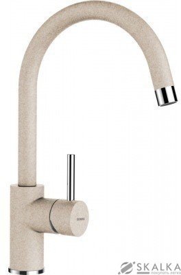 Смеситель для кухни Schock Plutos Terra-38 терра (58900038) На фото Смеситель для кухни Schock Plutos Terra-38 терра (58900038)