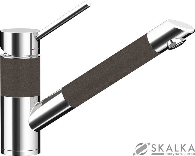 Кухонный смеситель Schock SC200 Mocha-63 кофе (59212063) На фото Кухонный смеситель Schock SC200 Mocha-63 кофе (59212063)