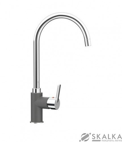 Смеситель для кухни Schock Simi Basalt-41 базальт (50100041) На фото Смеситель для кухни Schock Simi Basalt-41 базальт (50100041)