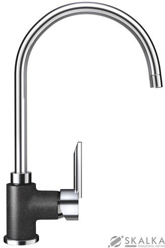 Смеситель для кухни Schock Simi Lava-40 лава (50100040) На фото Смеситель для кухни Schock Simi Lava-40 лава (50100040)