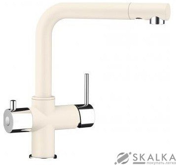 Смеситель для кухни Schock Wellus Magnolia-89 бежевый (57000189) На фото Смеситель для кухни Schock Wellus Magnolia-89 бежевый (57000189)