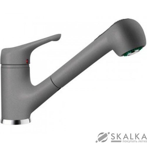 Кухонный смеситель Schock Neos Titanium-50 серый графит (54212050) На фото Кухонный смеситель Schock Neos Titanium-50 серый графит (54212050)