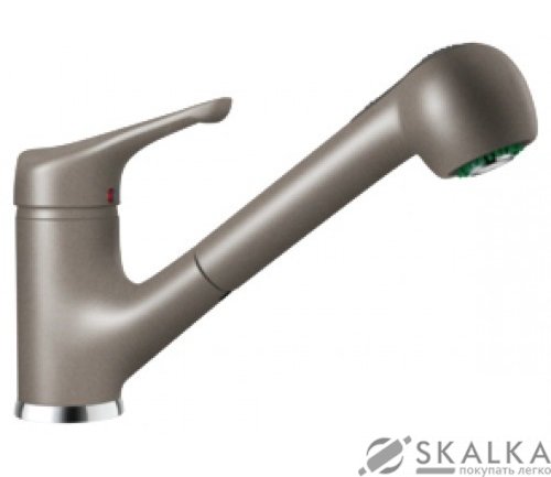 На фото Кухонный смеситель Schock Neos Beton-42 бетон (54212042)