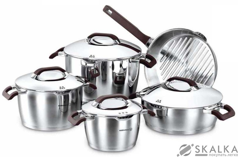 На фото Набор посуды Korkmaz Esta 9 предметов A1050