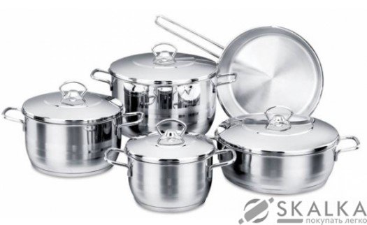 На фото Набор посуды Korkmaz Astra 9 предметов A1900