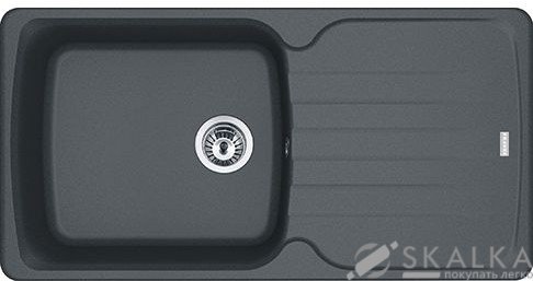 На фото Кухонная мойка Franke Antea AZG 611-97 XL Графит (114.0499.137)