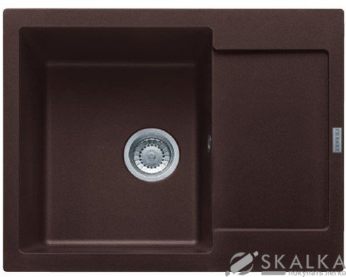 На фото Кухонная мойка Franke Maris MRG 611-62 Шоколад (114.0381.008)