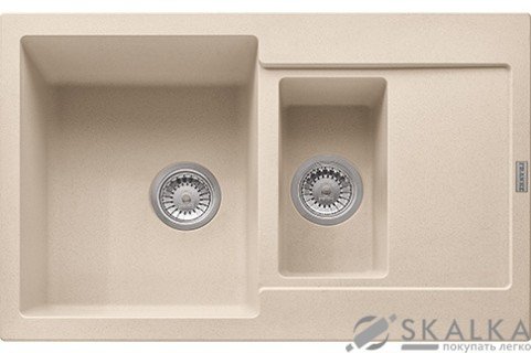 На фото Мойка для кухни Franke Maris MRG 651-78 Бежевая (114.0381.010)