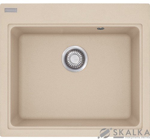 На фото Кухонная мойка Franke Maris MRG 610-58 Бежевая (114.0502.831)