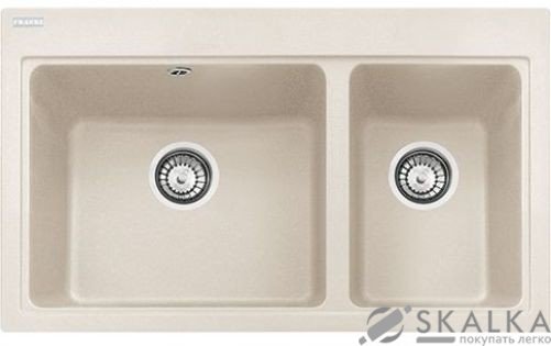 Мойка для кухни Franke Fiji FIG 620-80 Ваниль (114.0367.673) На фото Мойка для кухни Franke Fiji FIG 620-80 Ваниль (114.0367.673)