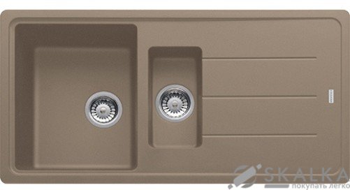 На фото Мойка для кухни Franke Basis BFG 651 Миндаль (114.0365.397)
