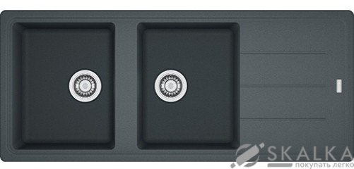 Мойка для кухни Franke Basis BFG 621 Графит (114.0367.653) На фото Мойка для кухни Franke Basis BFG 621 Графит (114.0367.653)