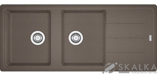 На фото Мойка для кухни Franke Basis BFG 621 Шторм (114.0367.651)