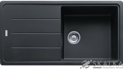 Кухонная мойка Franke Basis BFG 611-97 Графит (114.0363.931) На фото Кухонная мойка Franke Basis BFG 611-97 Графит (114.0363.931)