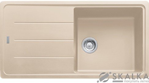 Кухонная мойка Franke Basis BFG 611-97 Бежевая (114.0363.932) На фото Кухонная мойка Franke Basis BFG 611-97 Бежевая (114.0363.932)