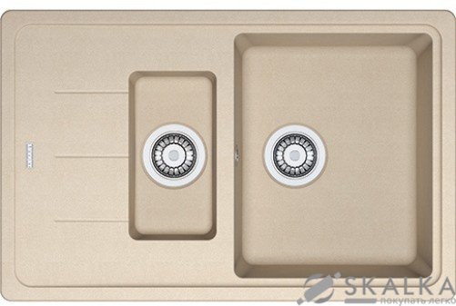 Мойка для кухни Franke Basis BFG 651-78 Бежевая (114.0272.633) На фото Мойка для кухни Franke Basis BFG 651-78 Бежевая (114.0272.633)
