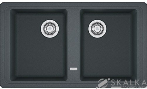 На фото Мойка для кухни Franke Basis BFG 620 Графит (114.0363.938)