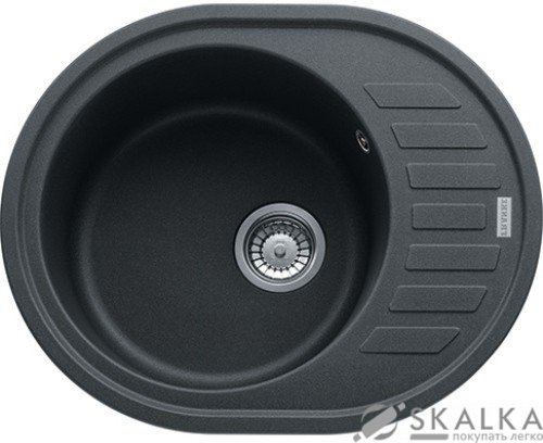 Кухонная мойка Franke Ronda ROG 611-62 Графит (114.0251.446) На фото Кухонная мойка Franke Ronda ROG 611-62 Графит (114.0251.446)