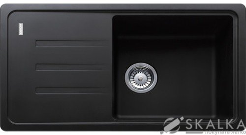 На фото Кухонная мойка Franke Malta BSG 611-78 Оникс (114.0375.041)
