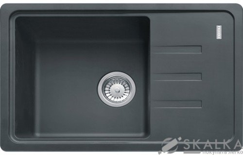 На фото Кухонная мойка Franke Malta BSG 611-62 Графит (114.0375.049)