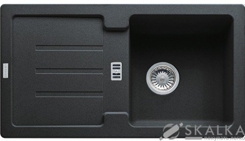 На фото Кухонная мойка Franke Strata STG 614-78 Оникс (114.0327.902)