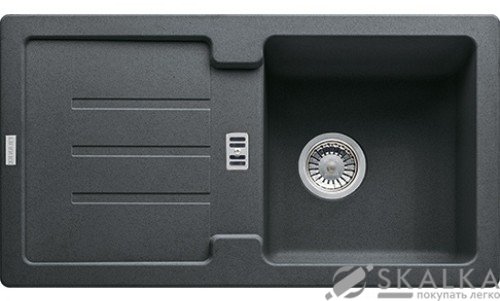 На фото Кухонная мойка Franke Strata STG 614-78 Графит (114.0327.905)