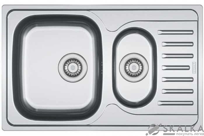 На фото Кухонная мойка Franke Polar PXL 651-78 (101.0377.282)