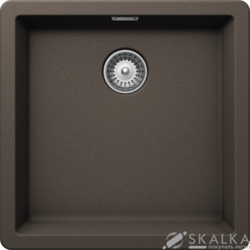 На фото Кухонная мойка Schock Brooklyn N100 Mocha-63 (34025063)