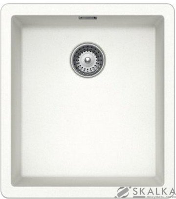 На фото Кухонная мойка Schock Brooklyn N100 S Superwhite -01 (34024501)