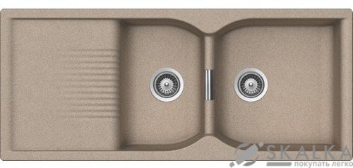 На фото Мойка для кухни Schock Campus D200 Sabbia-58 (10098058)