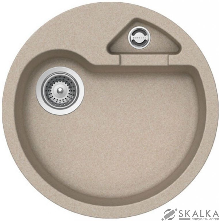 На фото Мойка для кухни Schock Classic R100 Sabbia-58 (12015058)