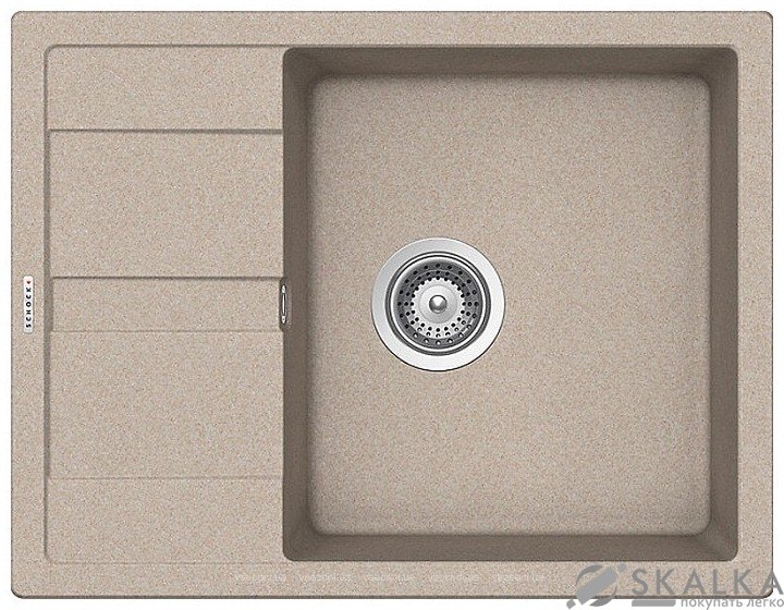 На фото Кухонная мойка Schock DIY D100 S Beton-42 (15035042)
