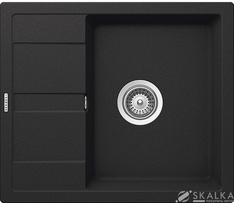 На фото Кухонная мойка Schock DIY D100 XS Onyx-10 (15034510)