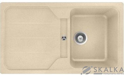 На фото Кухонная мойка Schock Formhaus D100 Moonstone-22 (17044522)