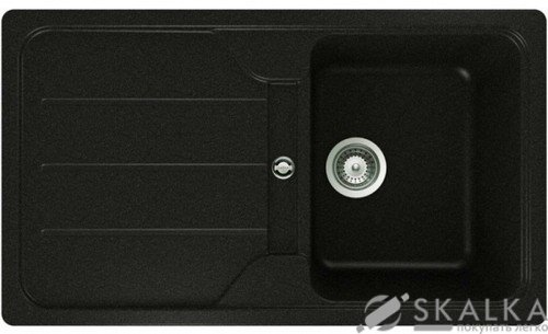 На фото Кухонная мойка Schock Formhaus D100 Nero-13 (17044513)