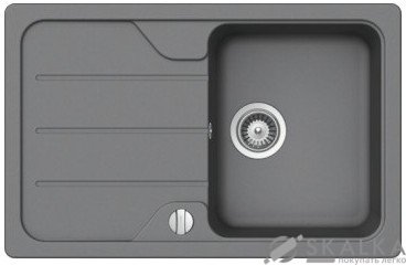 На фото Кухонная мойка Schock Formhaus D100S Croma-49 (17034549)
