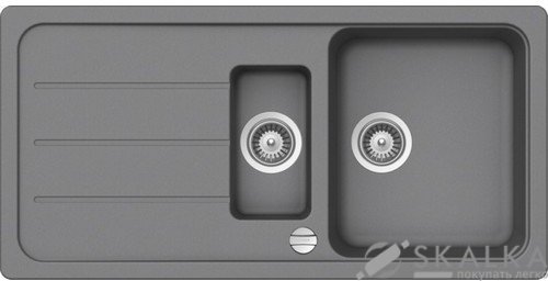 На фото Мойка для кухни Schock Formhaus D150 L Croma-49 (17166049)