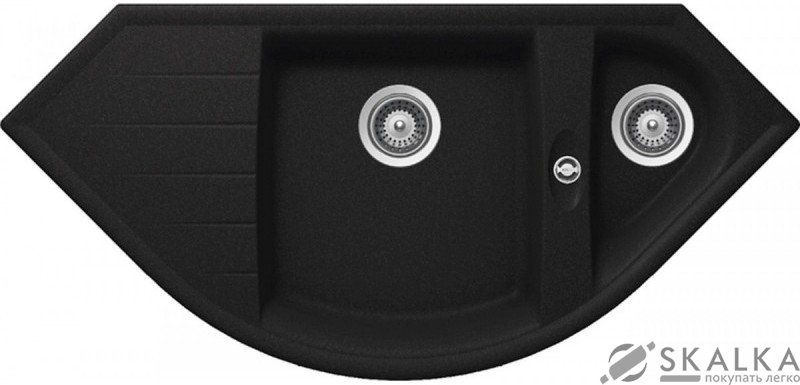 На фото Мойка для кухни Schock Genius C150 Onyx-10 (18129010)